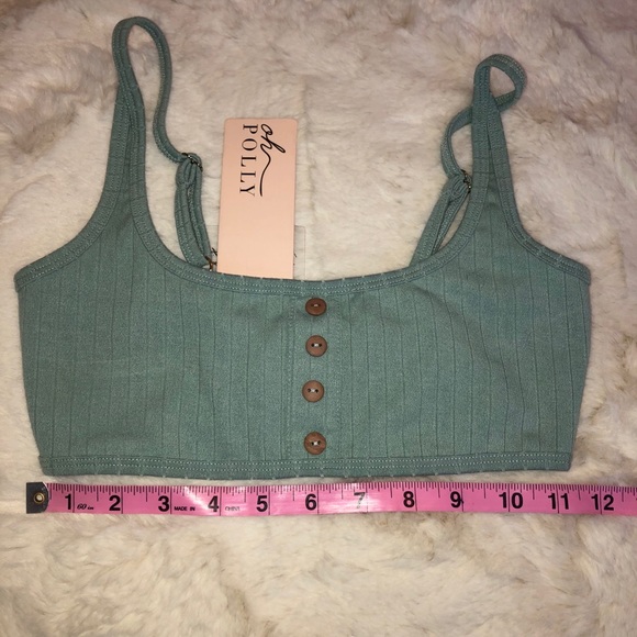 ❤️SOLD❤️OH POLLY Sage Two Piece - Picture 11 of 16